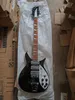 Aangepaste winkel 325 Zwart Signature Electric Guitar 24 Frets HHH Pickups R Bridge