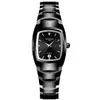 Kingnuos Luxury Lovers pary kwarcowe Square Diamentowe zegarki 40 mm Diar Mens 25 mm Watch Watch Watch Kalendarz pasek nadgarstka 301n