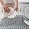 2/4st Microfiber Glass Polishing Rags Fish Scale Cloth Cleaning Handduk för kök Windows bilspeglar Torka hemverktygshandduk