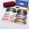 Designer de luxe lunettes de soleil hommes femmes UV380 carré polarisé rectangle lentille lunettes de soleil plein cadre lettre pour hommes dames conduite verre