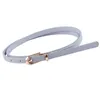 Riemen Mode Zwart Wit Rood Bruin Blauw Geel Roze Dunne Pu Lederen Riem Vrouwelijke Taille Voor Vrouwen Jurk Jeans riem