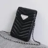 Magnifique BrandP Bandoulière Bandoulière Designer Sacs de téléphone Étuis pour iPhone 15 14 13 12 11 16 17 18 Pro Max X Xs Samsung S23 S21 S22 S24 S25 S26 Plus Sac en cuir ultra luxe