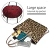 Evening Bags Fashion Leopard Print Totes Trend Shoulder Handbag Holiday Large Space Unscreen Skin Care Design Shopping Female Handle