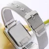 Wristwatches Niche Steel Strap Ladies Watch Mesh Female Performance Goods Quartz Stylish And Simple