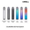 Uwell Caliburn A3S POD Kit 16W 520MAH Batteri 2 ml Caliburn A3S Cartridge 0.8Ohm 1,0ohm Elektronisk cigarett Förångare Original