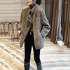 Femmes vestes 2023 particules Imitation fourrure manteau femmes automne hiver veste mode ajouter polaire poche survêtement hauts femme