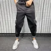 Dżinsy męskie jeansowe zimowe spodnie haremowe swobodne joggery spodnie dresowe luźne hip hop ołówek streetwear