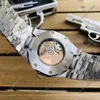 Designer asiatiskt urverk Klockor Automatisk Mekanisk god kvalitet Keramisk 41mm 904L rostfritt stål skjutspänne Watch Sapphire Luminous Watch Montre de Luxe