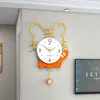 Horloges murales grande cuisine intérieure Design de luxe créatif pour enfants élégant Reloj Pared décor à la maison moderne TY140YH