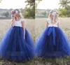 女の子のドレス2023結婚式のための花vestidos daminha girls lace最初の聖体拝領