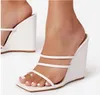 Slippers Women Ladies Outdoor Open Toe Wedge Heels Woman High Platform