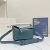 Luxurys tasarımcı bulmaca omuzdan askili çanta kadın Dana derisi crossbody Geometrik çanta yumuşak deri koltuk altı tote çanta debriyaj loewe çanta hobo Çapraz kılıf