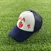 Trendy Ball Caps Men Strawberry Trucker Hat High Street Graffiti Mesh Hats