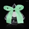 Presentförpackning 12st Clear Plastic Packing Box Diamond Shape Transparent Candy Boxes For