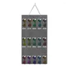 Boîtes de rangement Lunettes de soleil Organisateur mural Murlé Hanging Eyeglass Stand Solder 25 Slots Lunets Dustroping Boîte