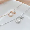 Chaînes coquille étoile de mer pendentif collier tour de cou clavicule chaîne bijoux cadeau pour les femmes fête mariage NOV99