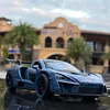 Diecast Model car 1/32 McLaren Senna Alloy Sports Car Model Diecasts Metal Toy Vehicles Car Model Simulation Sound and Light Collection Kids Gifts 230516