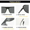 Fashion Polarized Sunglasses Al-Mg Frame Men Women 61-52 Vintage Designers Pilot Shades Outdoor Sport UV400 Sun Glasses for Cycling Fishing Driving