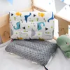 Pillows Cartoon Printing Pattern Children Soothing Pillow Kindergarten Baby Special Nap Pillow Double-sided Available Breathable Pillow 230516
