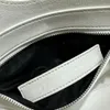 Leather Handbag Tote Bag Plain Purse Vegetable Basket Fashion Letter Inside Zipper Pocket Small Shopping Bags 24cm
