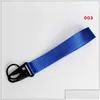 Key Rings Colorf Racing Keychain Pols Lanyard met metalen sleutelhanger 942 B3 Drop Delivery Sieraden Otti4