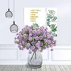 Fleurs décoratives décoration petit lilas Simulation fleur hortensia oeillet mariage route plomb maison El ornements