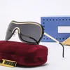 Designer de luxe lunettes de soleil hommes femmes UV380 carré polarisé rectangle lentille lunettes de soleil plein cadre lettre pour hommes dames conduite verre