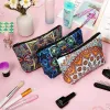 Cosmetic Multipurpose Favor Sublimation Blanks DIY Heat Transfer Makeup Bags Iron On Zipper Canvas Pouch Toiletry