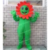 Costume de mascotte de fleur d'Halloween Haute qualité Célébration de vacances Tenue de personnage de dessin animé Costume Adultes Tenue Carnaval de Noël Déguisement