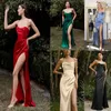 Kvinnoklänning Nya designers modeklänning Spring och sommaren Kvinnors ärmlös Suspendered Dress Party Dress European och American Kne Length Dress