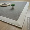 カーペット日本語スタイルの綿のカーペットヨガマットベッドルームホームフロアビッグラグ