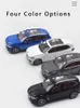 Diecast Model Car 1 24 X5 Alloy Car Model Simulation Sound and Light Pull Back Diecasts Toy Vehicles SUV Car Boys Collection Dekoration Gift 230516