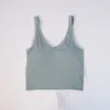 LLU Top da Yoga Reggiseno Yoga da Donna Estate a Forma di U Senza Anello in Acciaio Reggiseno Sportivo Incorporato per Il Petto per Le Donne Palestra Senza Maniche Fitness Yoga Moda Canottiere Reggiseni Colori Diversi