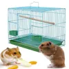 Bird Cages s Parakeet Parrot Bird Cage Pet Draad rechthoekige kleine kooi voor kleine vogels en Canarische Rekord uitgeruste feeders 230516