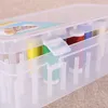 Upgrade Plastic Naaigaren Opbergdoos 42 Stuks Spoelen Spoel Draagtas Container Craft Spool Organiseren Case Naaien Opslag