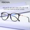 독서 안경 rbenn 패션 Ultralight TR90 독서 안경 남성 여성 클래식 클래식 안티 블루 라이트 컴퓨터 리더 0.5 0.75 1.50 2.50 230516