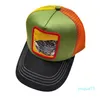 Stil Moda Tasarımcı Beyzbol Kapağı Plaj Şapka Mektubu Nakış Desenli Erkekler Kadınlar Cappello Yaratıcı Spor Nefes Alabilir Kamyoner