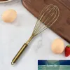 1PCS Gold Aço inoxidável Batador de ovos manual Mistor de ovo Misturador de cozimento Ferramenta de bolos de cozinha Ferramentas domésticas Acessórios de cozinha para fábrica