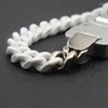 Link Bracelets High Quality White 1017 9SM Buckle Men Women Ceramic Paint ALYX Bracelet Signature Metal Rollercoaster Ch