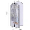 Storage Bags Clothes Dust Cover Transparent Bag Hanging Garment Coat Household Thicker Sets