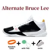 6 5 Proto Hommes Chaussures de basket-ball Sneaker Mambacita Reverse Grinch Del Sol 6s Big Stage Alternate Bruce Lee Chaos Dark Night Prelude 5s Baskets de sport Baskets