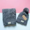 Top wgg men and women winter scarf hats high quality warm scarf hat suit full knit hat warm hat and scarf set 2020 c0Ne#283k