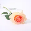 Fleurs décoratives 2pcs Roses Artificielles Fleur Pour La Maison Jardin Bureau Chambre Décoration Mariage Fête D'anniversaire Anniversaire Saint Valentin