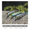 Baits Lures KINGDOM Fishing Lures Multi Jointed 120mm Floating Surface Hard Baits Minnow Swimbait Trout Wobblers Soft T-tail Fishing Lure 230516