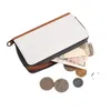 DHL50pcs Wallets UV Printing PU Color Patchwork Medium Length Coin Purse Card Holder