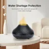 Humidificateurs Diffuseur de parfum d'arôme de flamme colorée humidificateur d'air USB aromatique ultrasonique pour diffuseur de parfum de pièce à la maison diffuseur de fabricant de brume