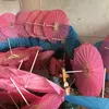 Guarda -chuva colorida chinesa china de dança tradicional color parasol japonk seda suportes