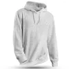 Sweat à capuche homme BOLF sweat classique couleur unie polaire pour hommes femmes pull ample poche vêtements de sport chauds