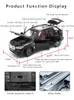 Diecast Model Car 1 24 X5 Alloy Car Model Simulation Sound and Light Pull Back Diecasts Toy Vehicles SUV Car Boys Collection Dekoration Gift 230516