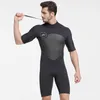 Mute Mute stagne SBART 2MM Muta in neoprene da uomo Mantieni caldo Nuoto Scuba Diving Costume da bagno Muta da triathlon manica corta per surf Snorkeling 230515